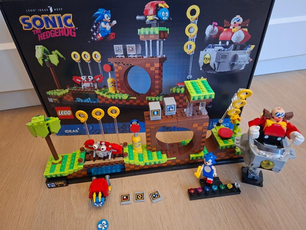 lego ideas sonic, Lego, Ophalen of Verzenden, Ideas, Zo goed als nieuw