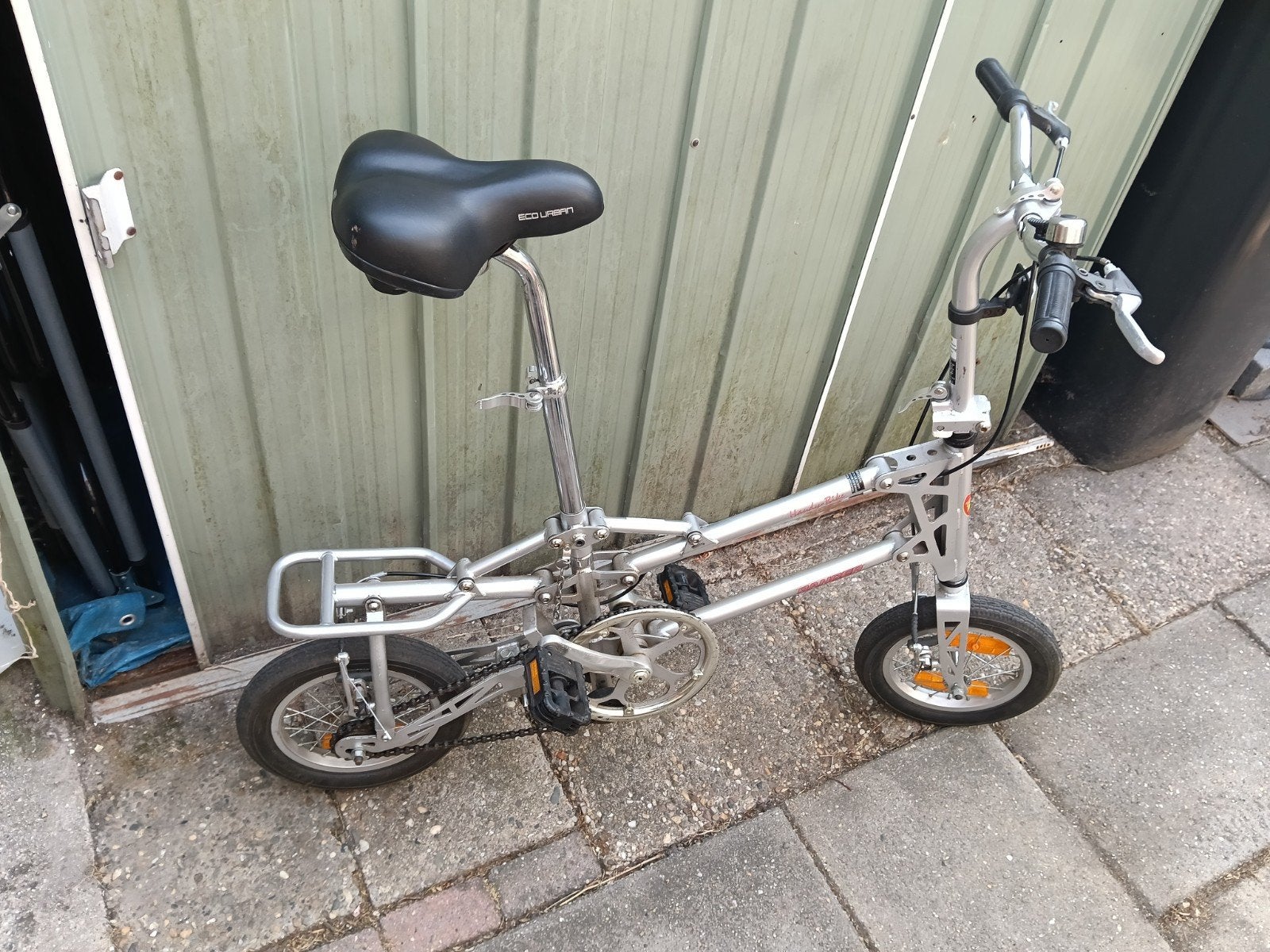 Vouwfiets met nieuwe banden, Ophalen, Gebruikt