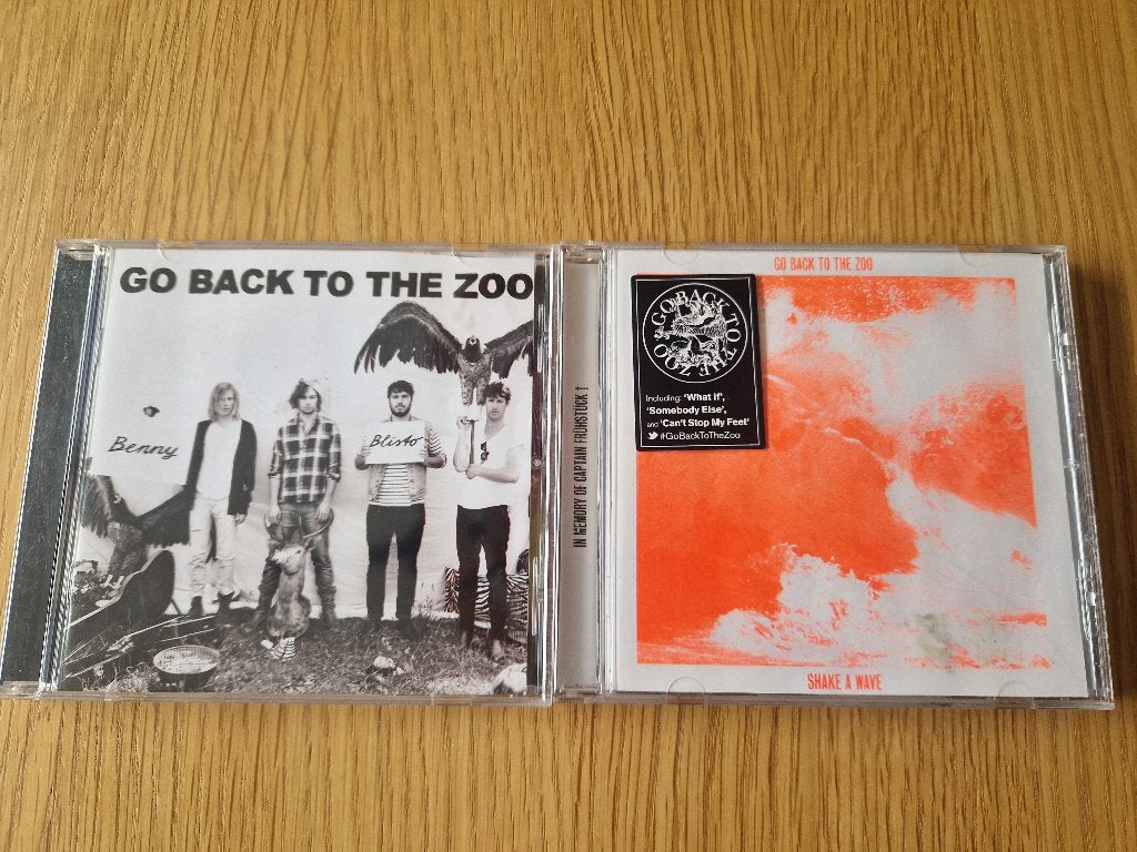 Go Back To The Zoo ‎– Benny Blisto & Shake A Wave CD, Ophalen of Verzenden, Gebruikt, Indie Rock, Album