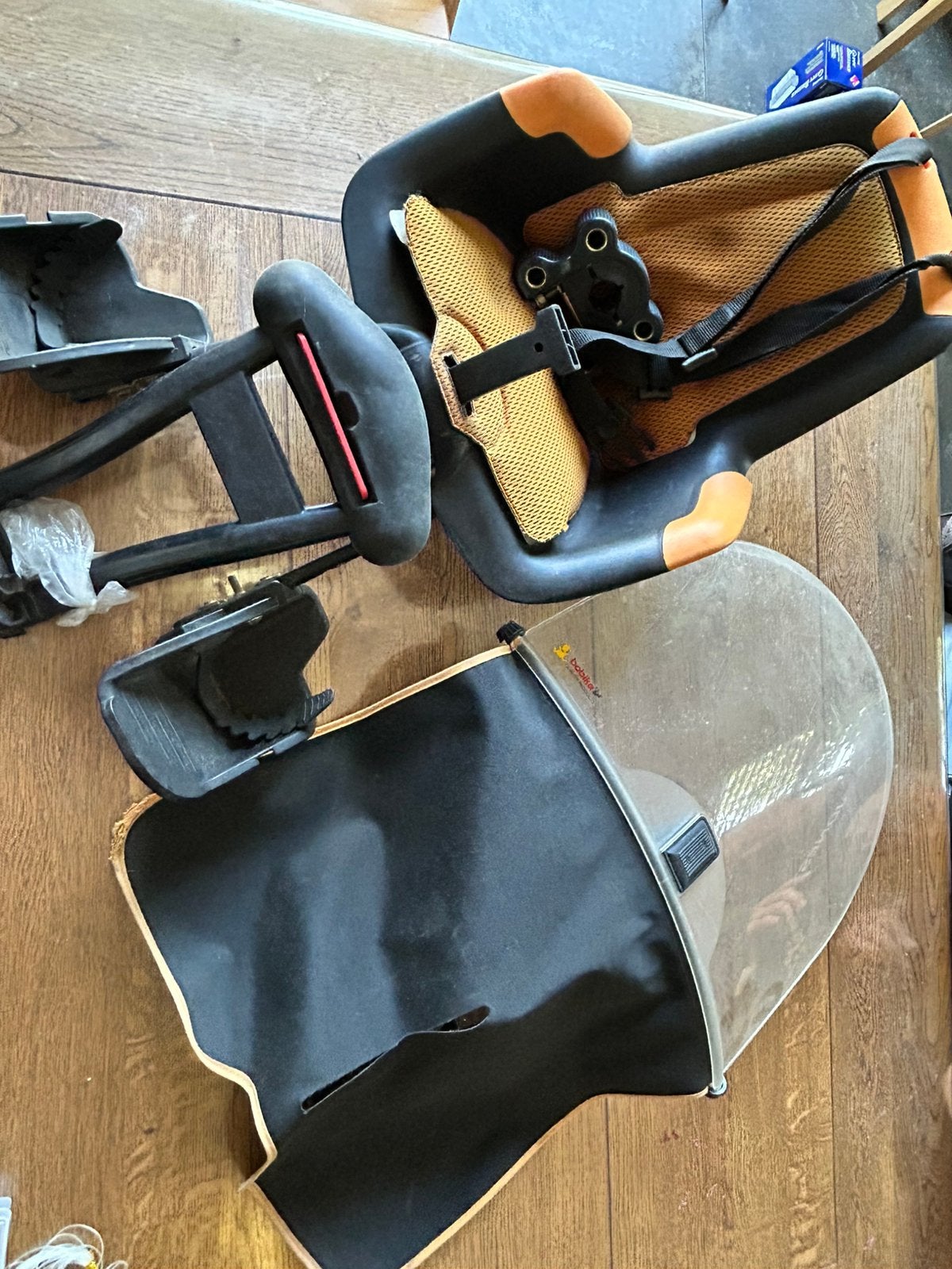 Fietsstoeltjes voor en achter, Fietsen en Brommers, Ophalen, Gebruikt