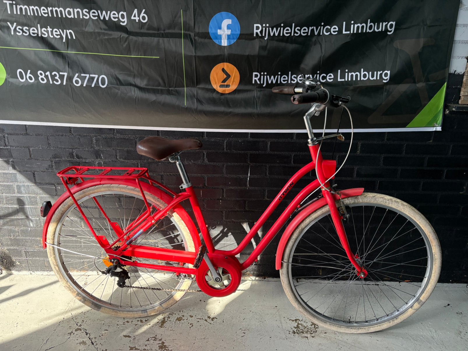 Btwin Damesfiets, Ophalen, Gebruikt, Staal