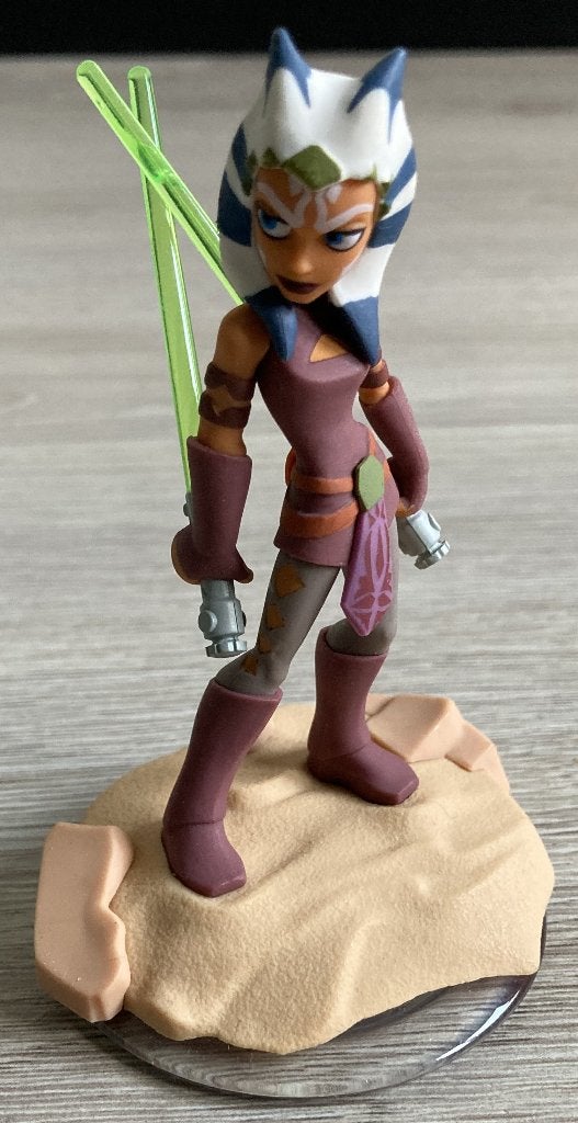 Disney Infinity 3.0 Star Wars – Ahsoka Tano WII U, Spelcomputers en Games, Avontuur en Actie, Gebruikt, 2 spelers, Eén computer