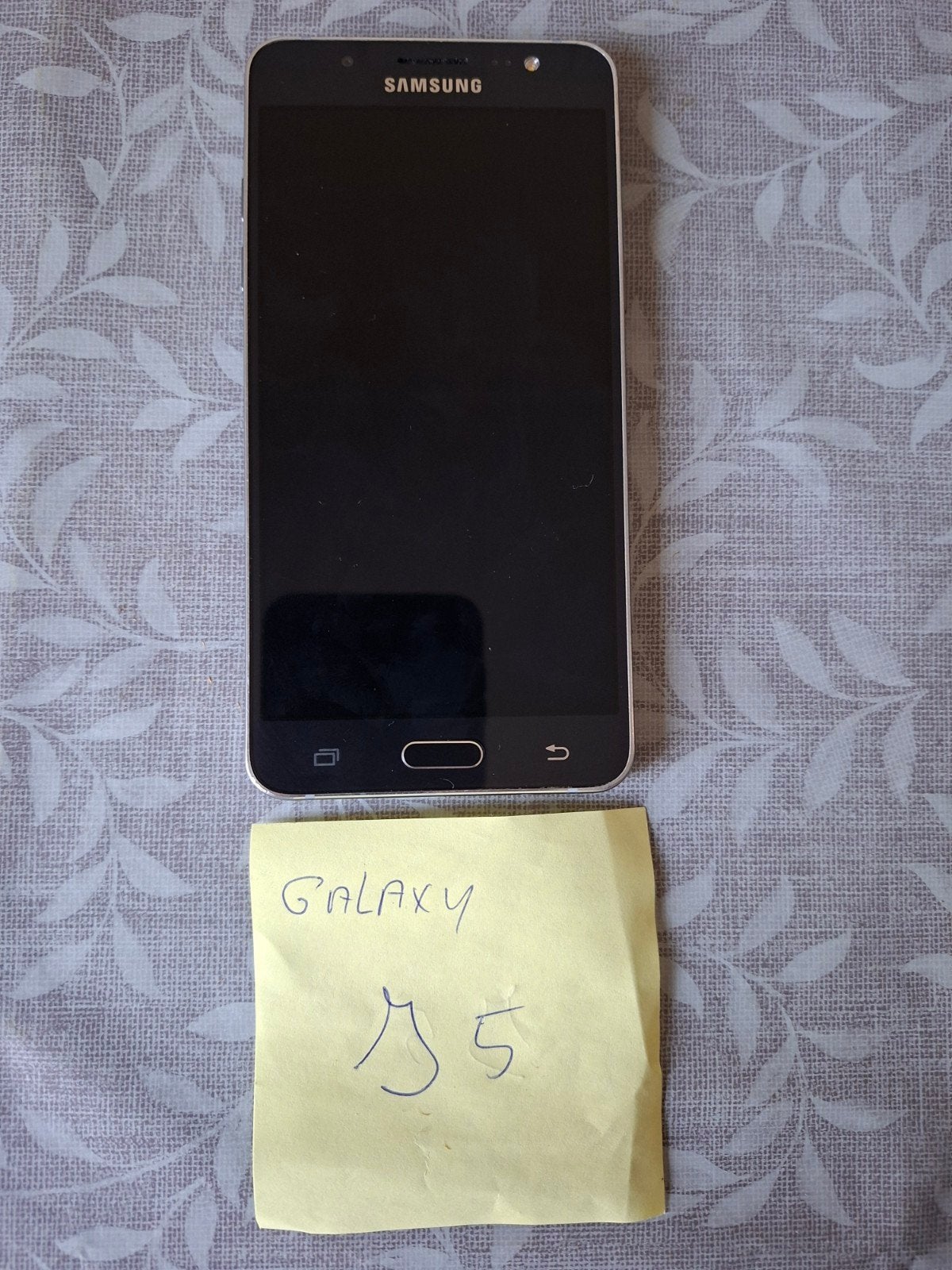 telefoon, 128 GB, Ophalen, Zwart, Galaxy A