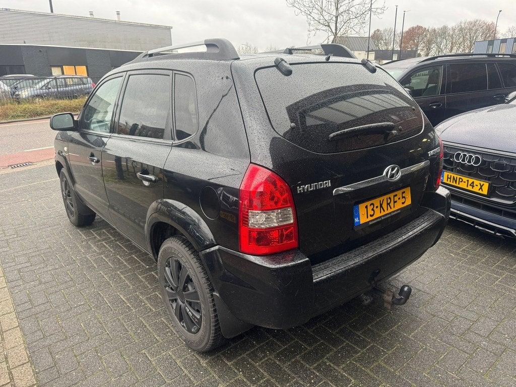 Hyundai Tucson 2.0i Style CLIMA TREKHAAK LEDER STOEVERWARMIN, Gebruikt, 4 cilinders, Zwart, Leder