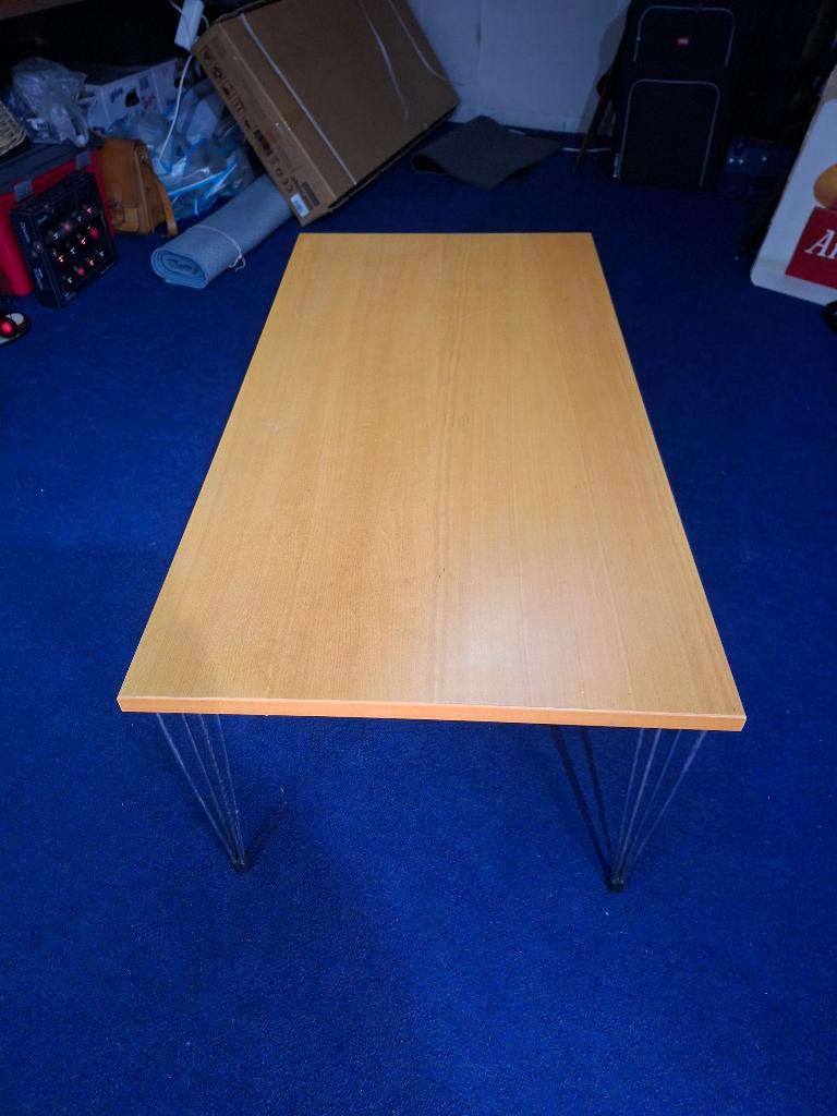 Salontafel design, 60 x 120 cm., Gebruikt, 100 tot 150 cm, 50 tot 100 cm, Modern