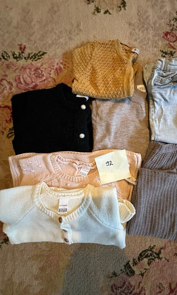 Kledingpakket maat 92: Zara, H&M, LC Waikiki, Noppies, Ophalen of Verzenden, Gebruikt, Meisje, Setje