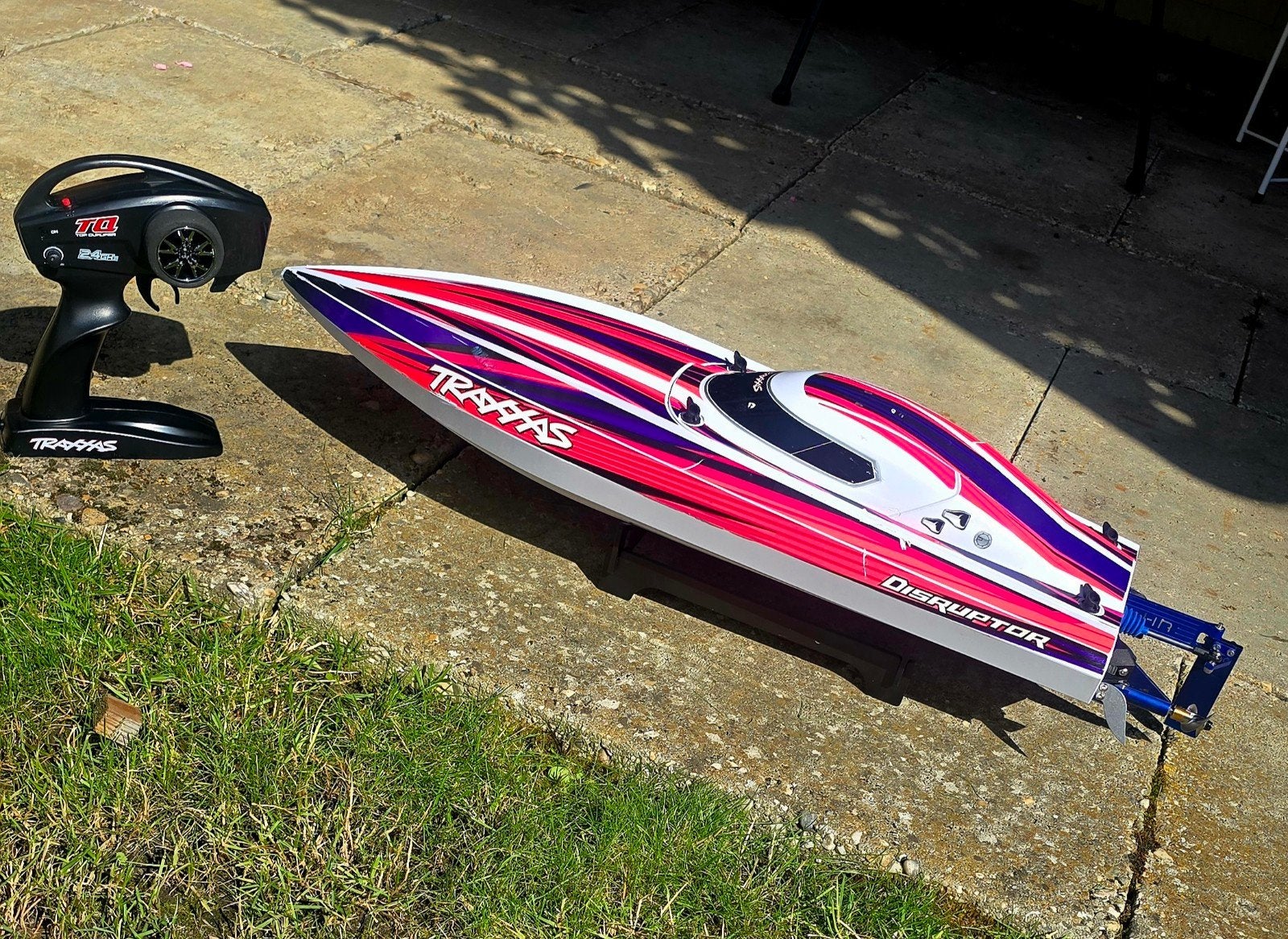 Traxxas disruptor 4s, Hobby en Vrije tijd, Modelbouw | Boten en Schepen, Ophalen of Verzenden