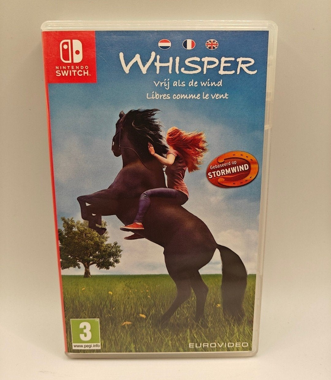 Whisper vrij als de wind Nintendo switch, ., 1 speler, Ophalen of Verzenden, Zo goed als nieuw
