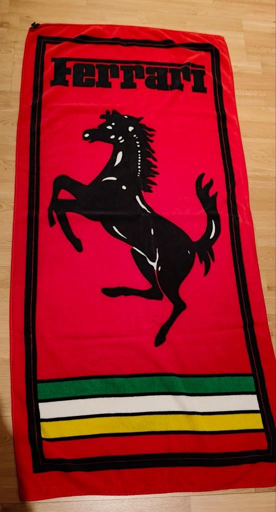 Ferrari strandlaken / badlaken NIEUW, Verzamelen, Ophalen, Nieuw, Formule 1