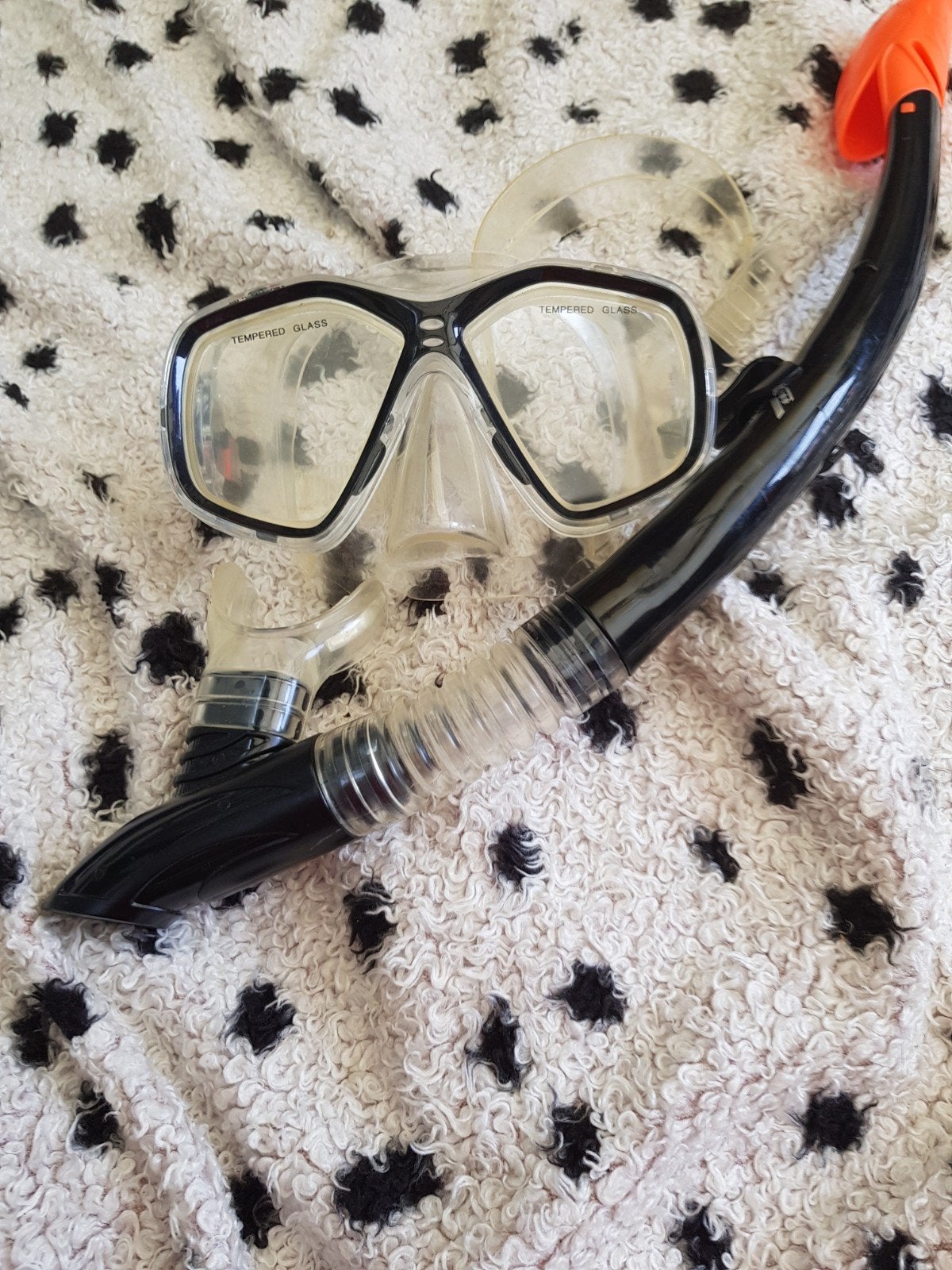 Duikbril en snorkel set - Gebruikt, Ophalen of Verzenden