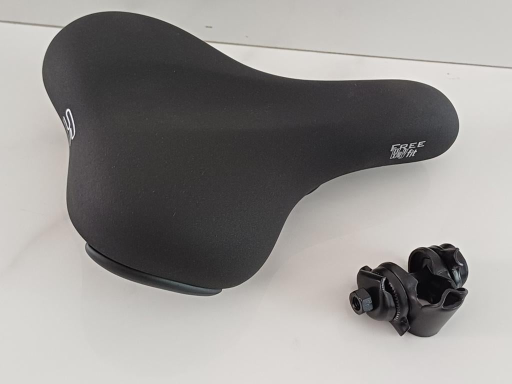 Selle Royal Fietszadel Trekking l Zadel l Zwart l compleet l, Fietsen en Brommers, Fietsonderdelen, Ophalen of Verzenden, Zadel