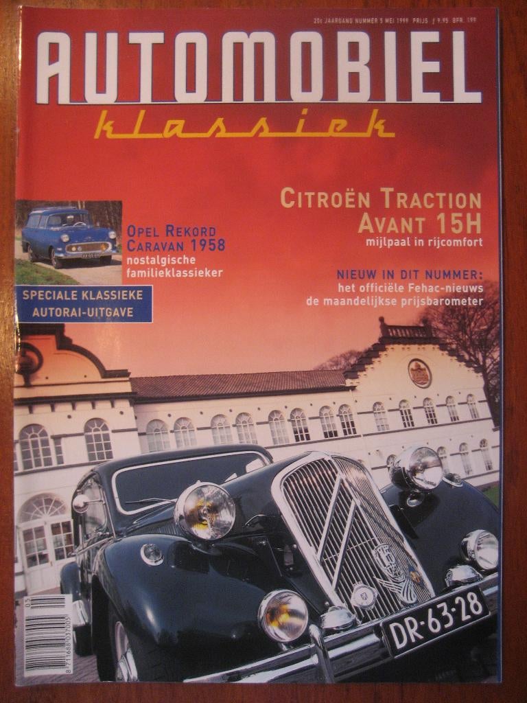 Het Automobiel 5 1999 Opel Rekord Caravan Traction Avant, Ophalen of Verzenden, Nieuw, Opel