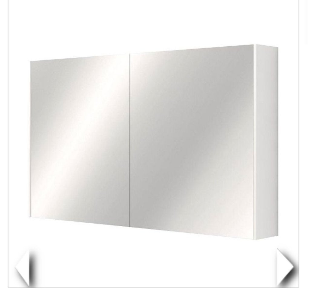 Spiegelkast 120x80, Ophalen, 100 tot 150 cm, Nieuw, 75 tot 100 cm