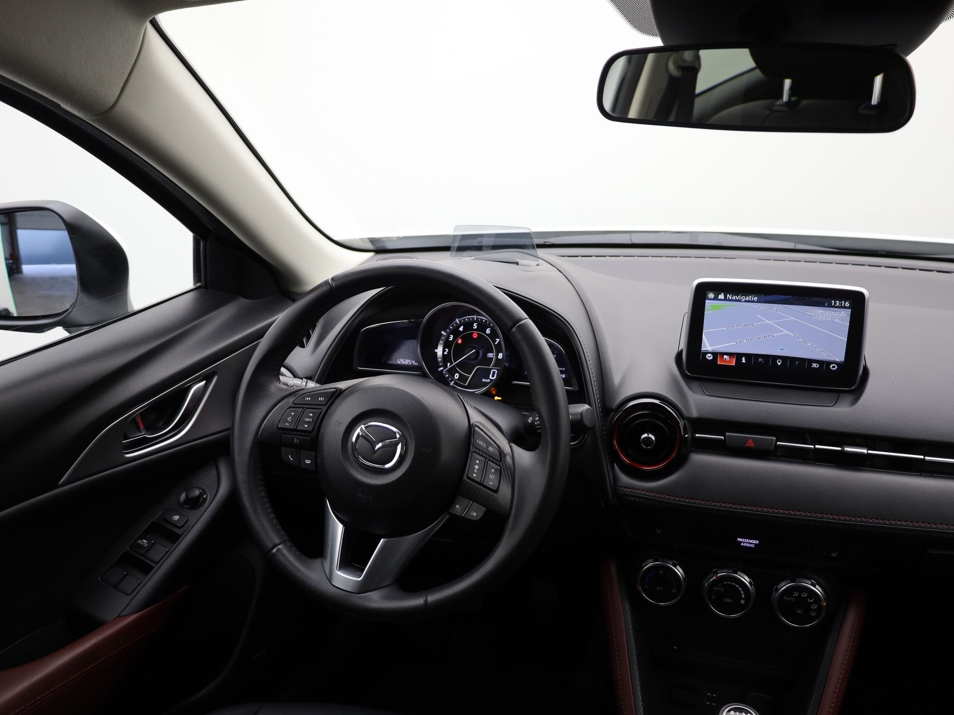 Mazda CX-3 2.0 SkyActiv-G 120 GT-M | Head Up | Keyless | Cam, Auto's, Voorwielaandrijving, Gebruikt, 4 cilinders, Leder en Stof