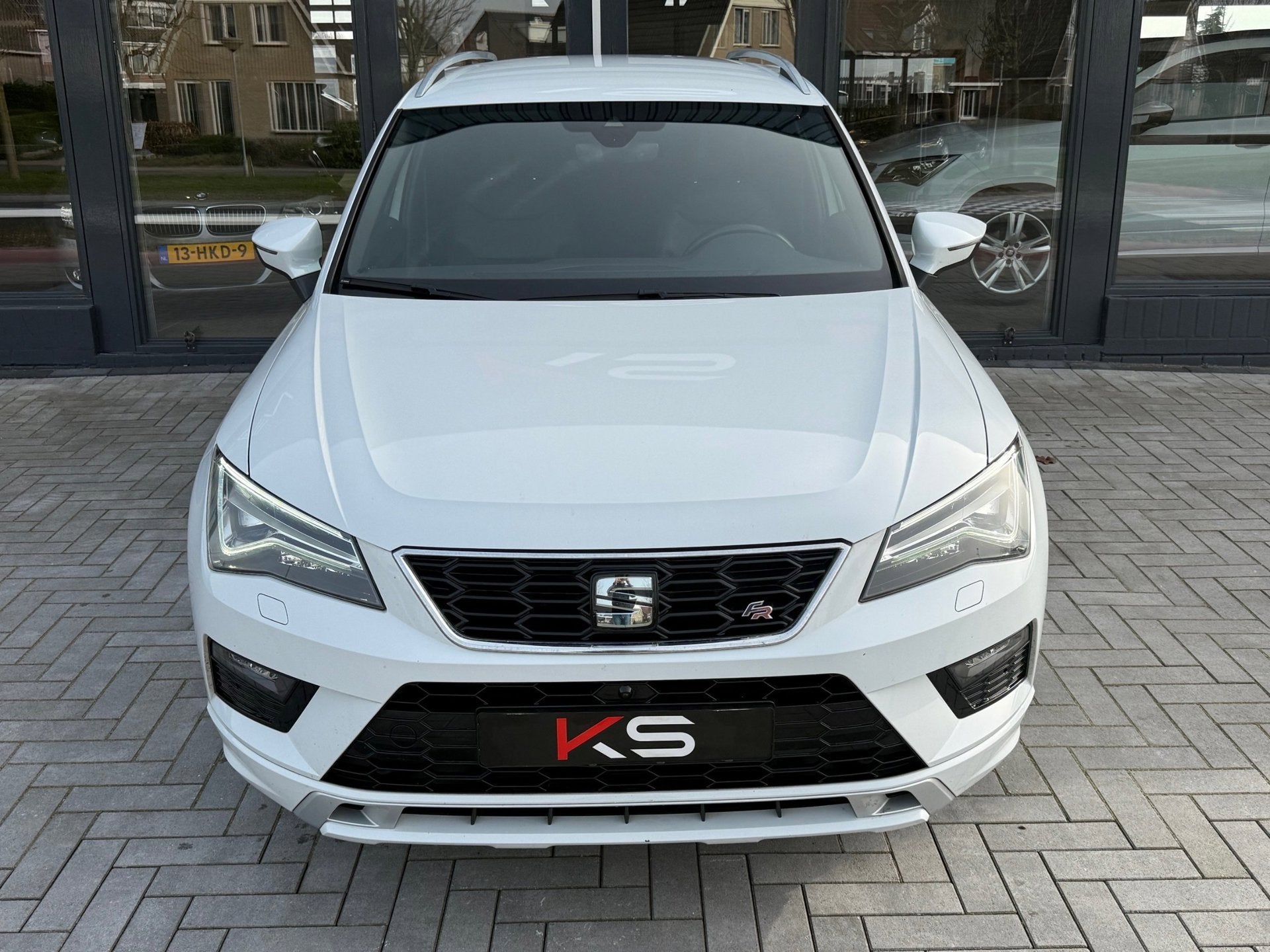 Seat Ateca 1.5 TSI FR 150pk Virtual Leder 360 Camera Beats, 4 cilinders, 150 pk, Ateca, Wit