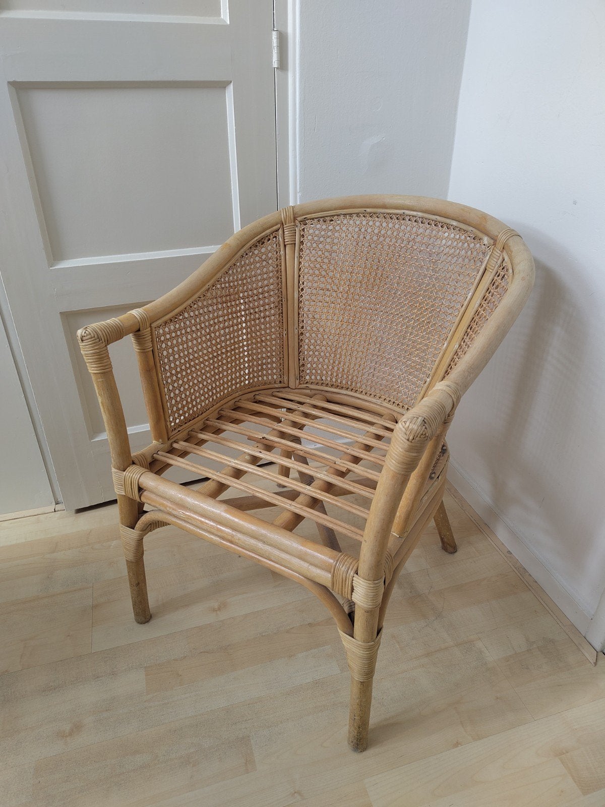 Rotan stoel, Tuin en Terras, Ophalen, Rotan