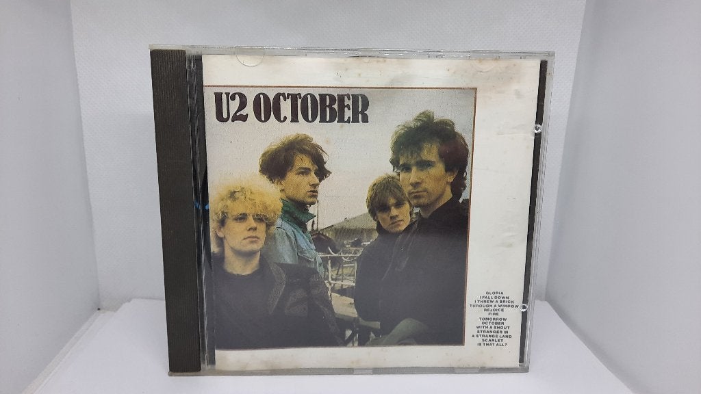U2 - October CD Muziek Album, Italy Pressing, Ophalen of Verzenden, Gebruikt, Poprock, Album