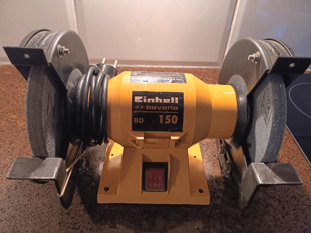 Einhell BD 150 slijpmachine, Ophalen, Zo goed als nieuw, Minder dan 700 watt, Werkbankslijpmachine