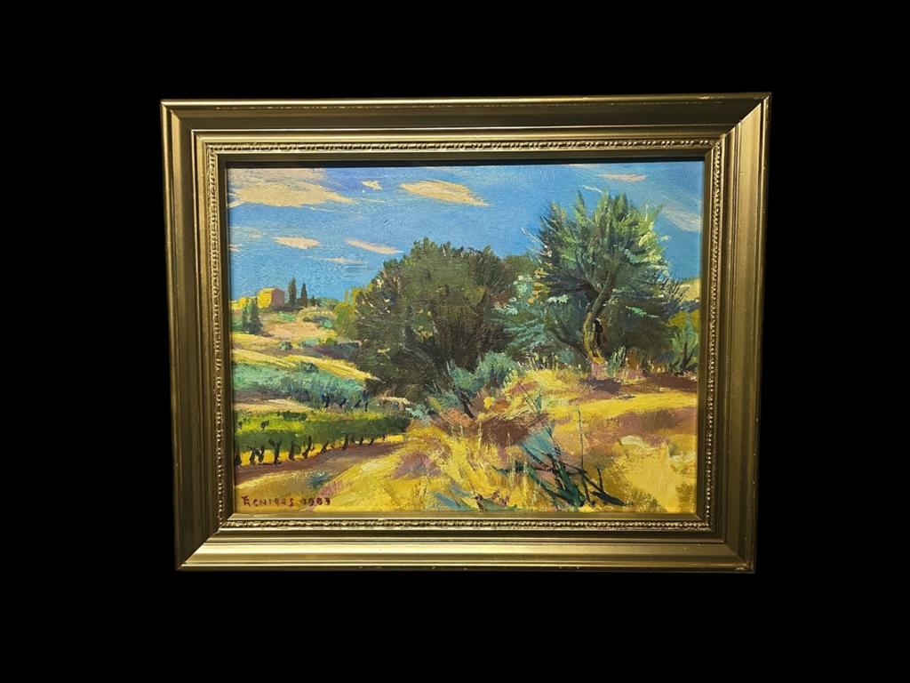 Schilderij  Zomer in de Provence, Ophalen of Verzenden