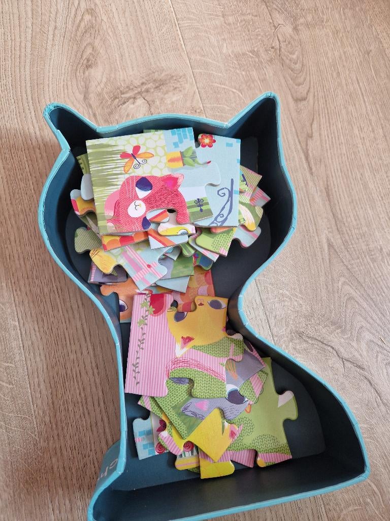 Djeco puzzel 24 stukjes, Kinderen en Baby's, Speelgoed | Kinderpuzzels, Ophalen, 10 tot 50 stukjes, Zo goed als nieuw, 2 tot 4 jaar