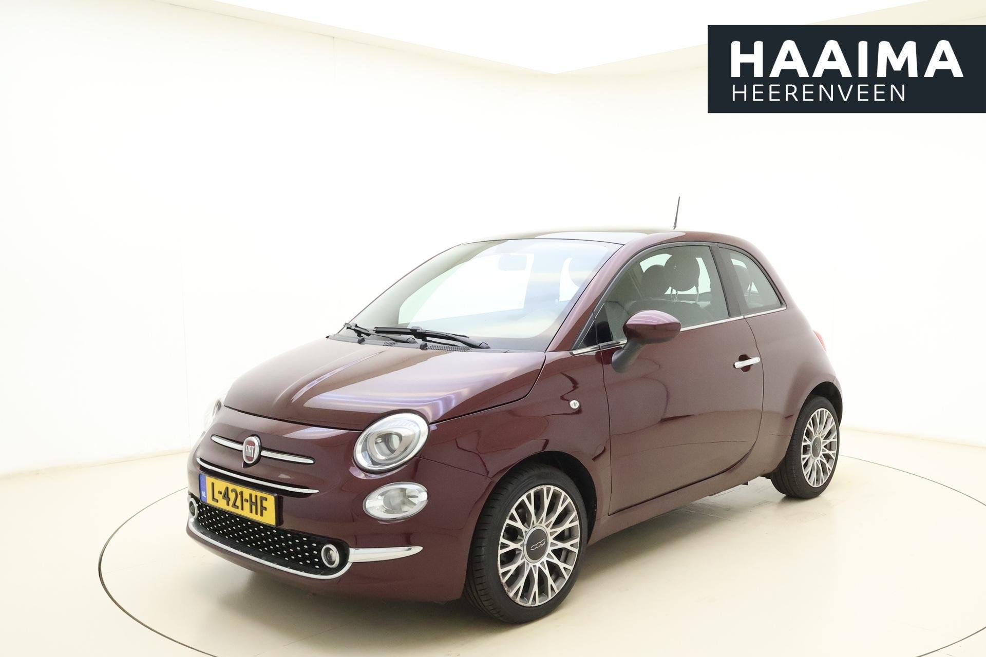 Fiat 500 1.2 Star | Navigatie via Carplay | Panoramadak | Ai, Auto's, Fiat, Voorwielaandrijving, Stof, Gebruikt, 4 stoelen