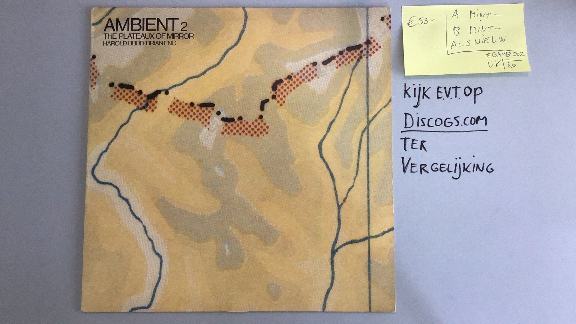 Harald Budd & Brian Eno - The Plateaux Of Mirrors, Ophalen of Verzenden, Gebruikt, Overige formaten