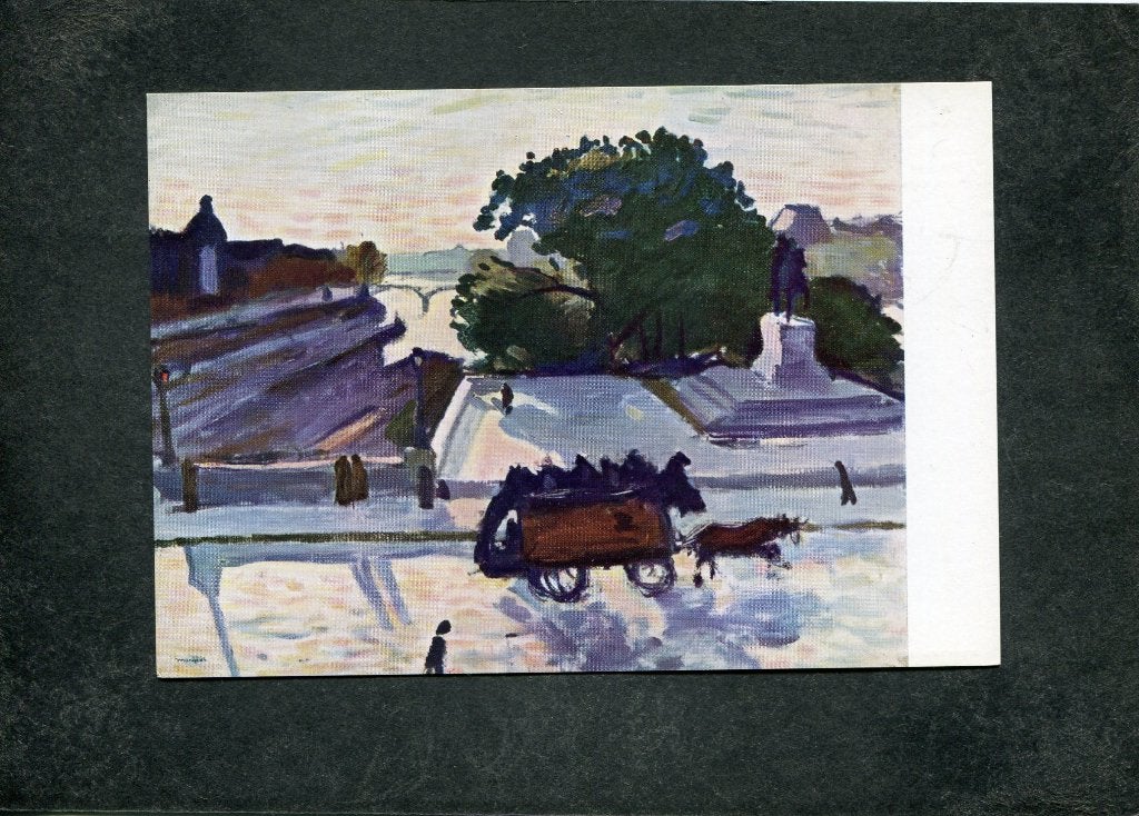 Ansicht Albert Marquet - The Pont Neuf in the sun, Verzenden, 1980 tot heden, Ongelopen, Overige thema's