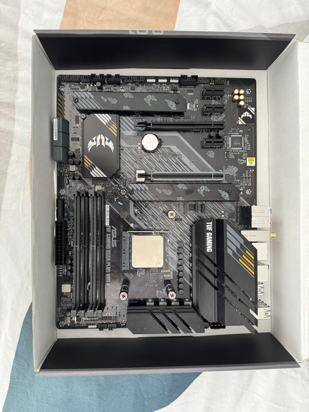 ASUS TUF B550-PLUS WIFI II + Ryzen CPU, Computers en Software, Desktop Pc's, Ophalen, Zo goed als nieuw, Gaming, 4 Ghz of meer