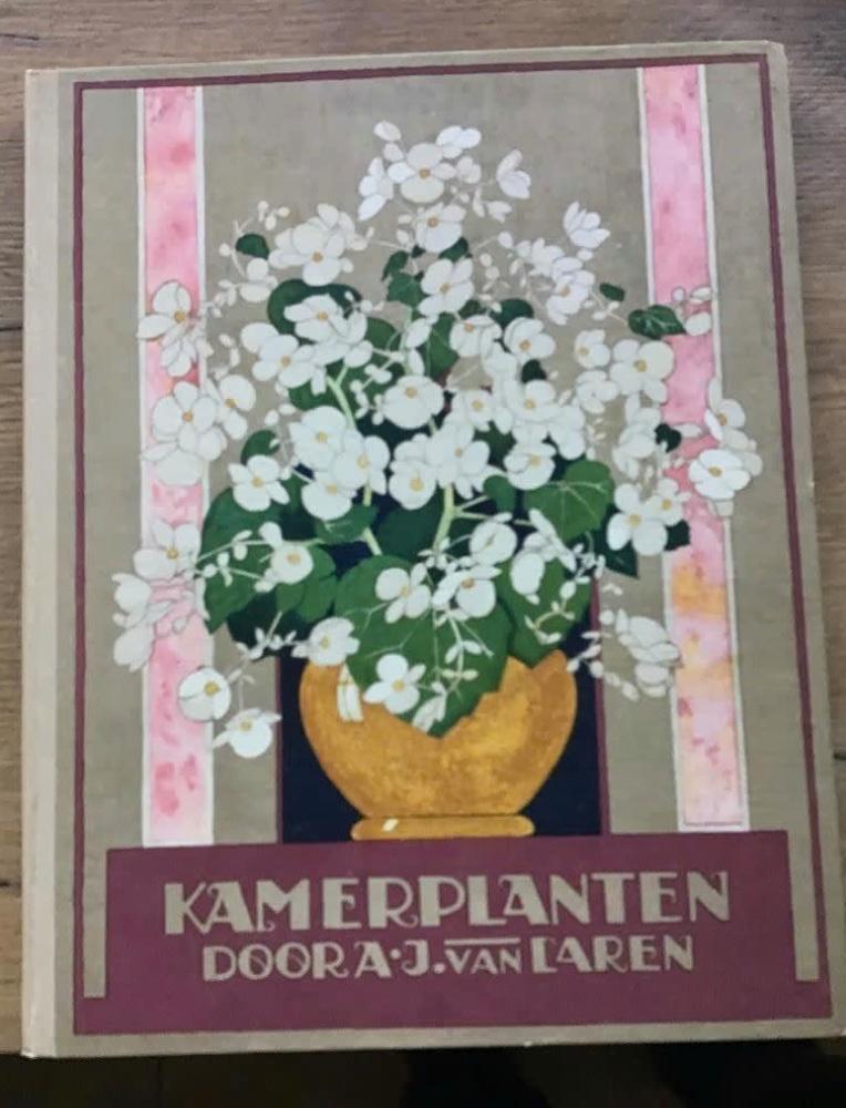 Verkade plaatjesalbum kamerplanten door A.J.van Laren, Ophalen of Verzenden, Zo goed als nieuw, Plaatjesalbum