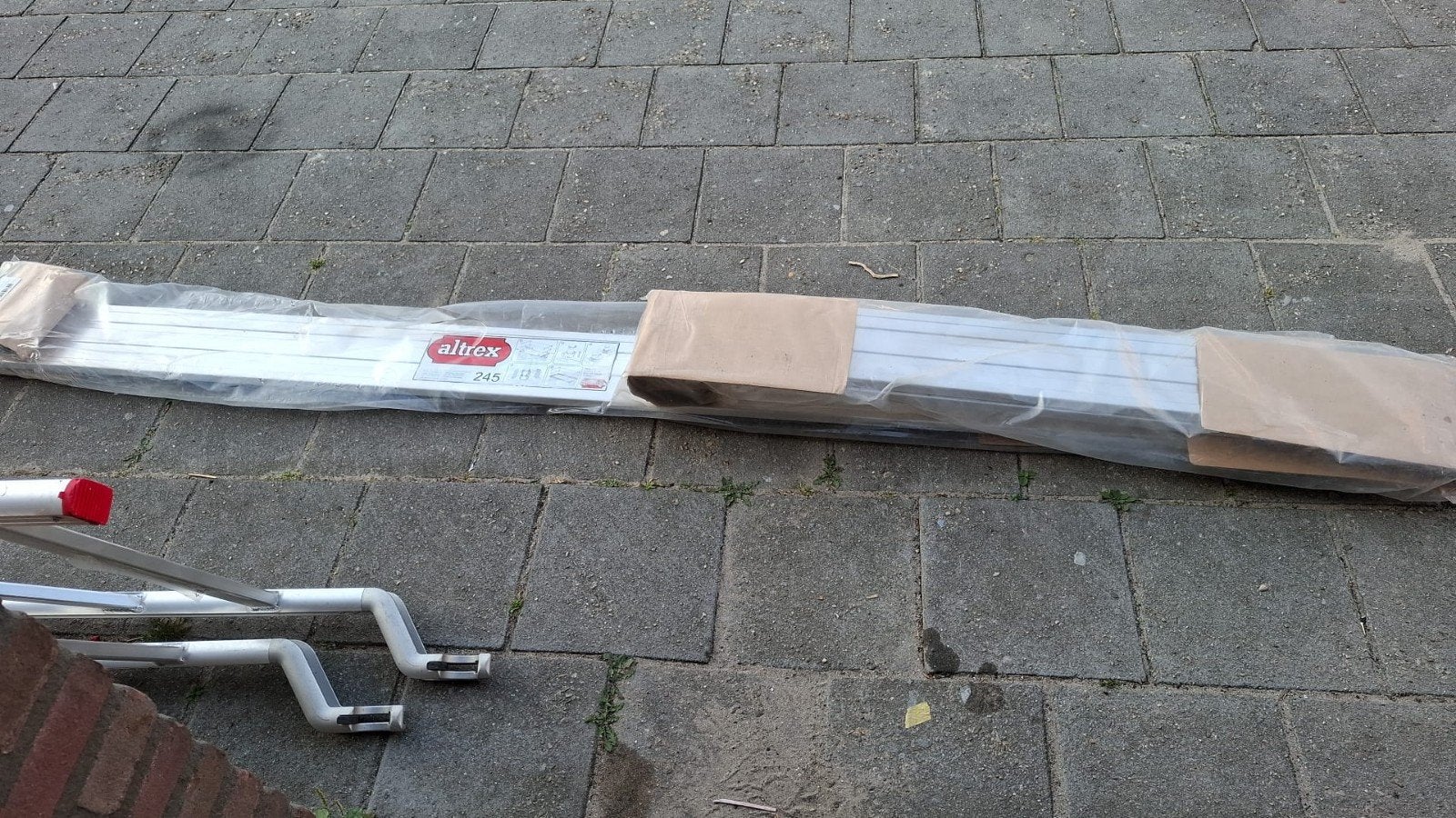 Kantplank altrex aluminium, Doe-het-zelf en Verbouw, Steigers, Ophalen, Overige typen, Minder dan 2 meter