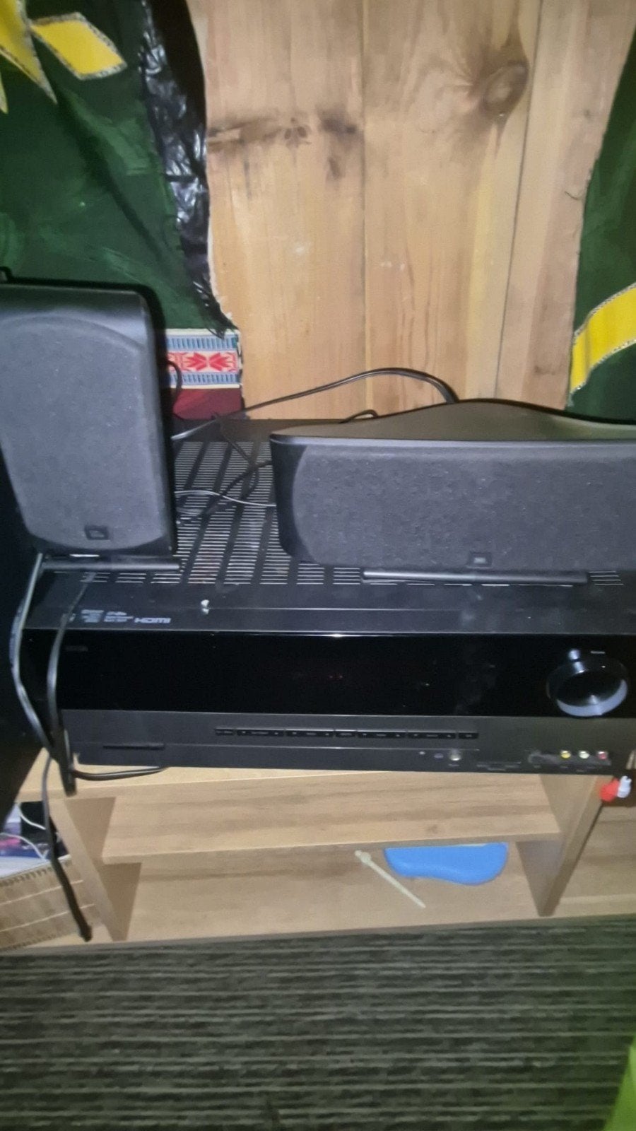 JBL SUB200/230 Subwoofer met speakers en receiver, Gebruikt, Ophalen of Verzenden, Geschikt voor surround/home cinema, Minder dan 60 watt