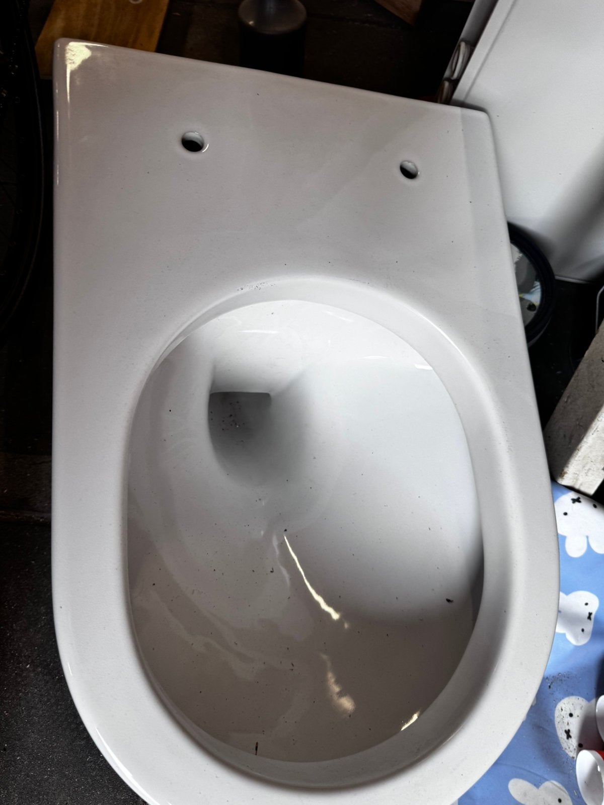 Nieuwe wc pot, Ophalen, Zo goed als nieuw, Toilet