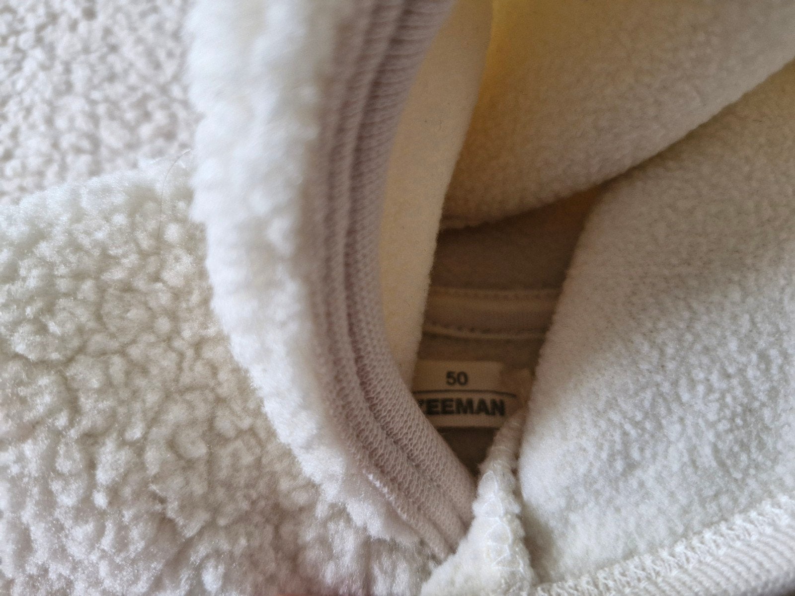 Beige wollen jasje maat 50, Zeeman, Jongetje of Meisje, Onbekend, Nieuw