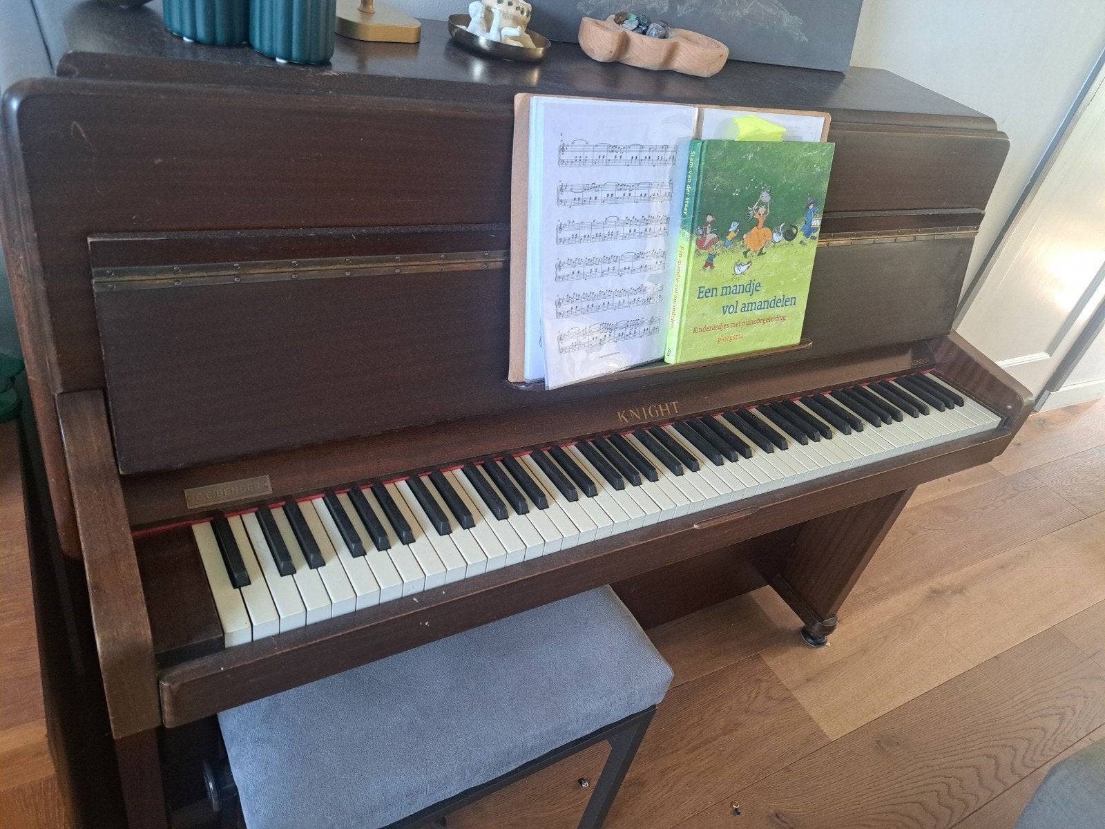 C.C. Bender / Knight Piano - Bruin, Gebruikt, Ophalen, Gebruikt, Bruin, Piano