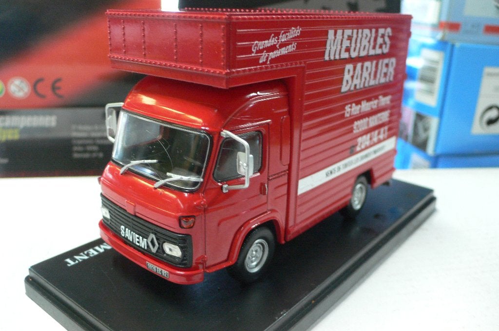 saviem sb2 mb44 meubles barlier nanterre -altaya- 1/43, Verzenden, Nieuw, Bus of Vrachtwagen, Overige merken