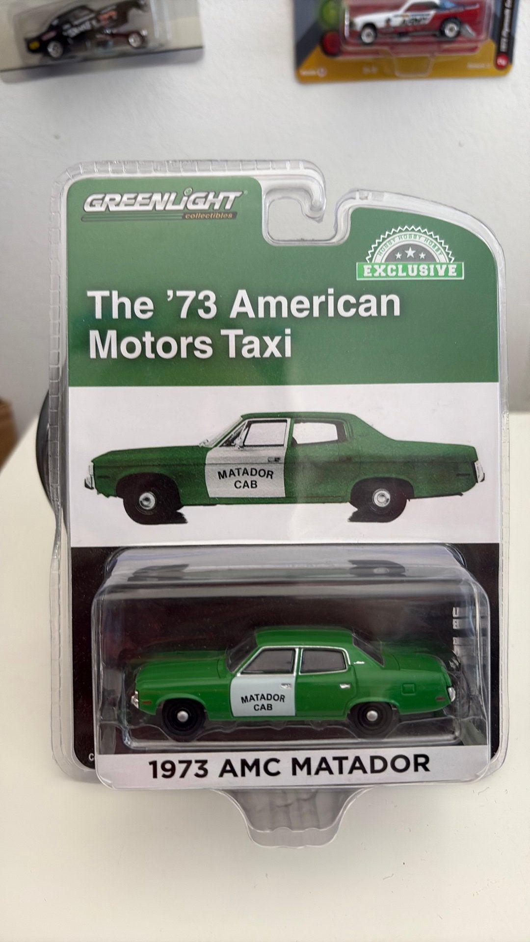 Greenlight 1973 AMC Matador 1/64, Ophalen of Verzenden, Nieuw, Auto