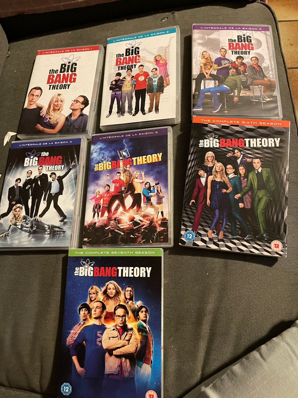 The Big Bang Theory DVD Boxsets Seizoen 1-7, Cd's en Dvd's, Dvd's | Tv en Series, Engels, Seizoen 1, Nederlands, Ophalen of Verzenden