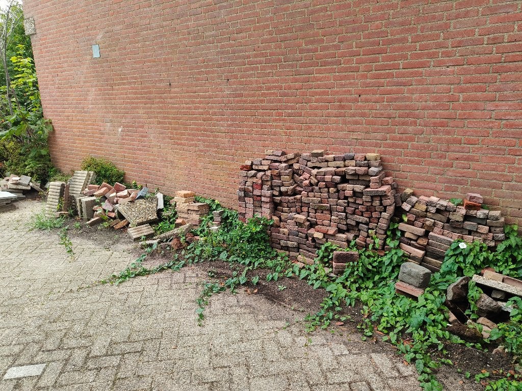 Tegels en stenen, Ophalen, Overige materialen, Gebruikt, 5 tot 10 m²