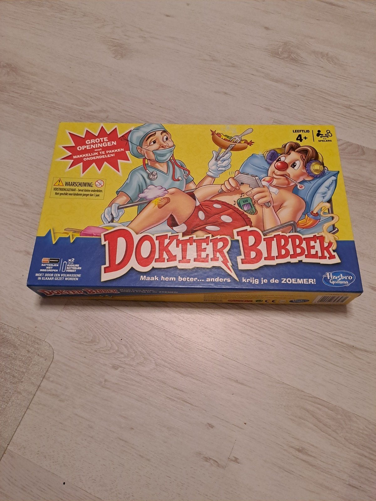Dokter Bibber spel - Hasbro Gaming, Een of twee spelers, Ophalen, Nieuw, Hasbro Gaming