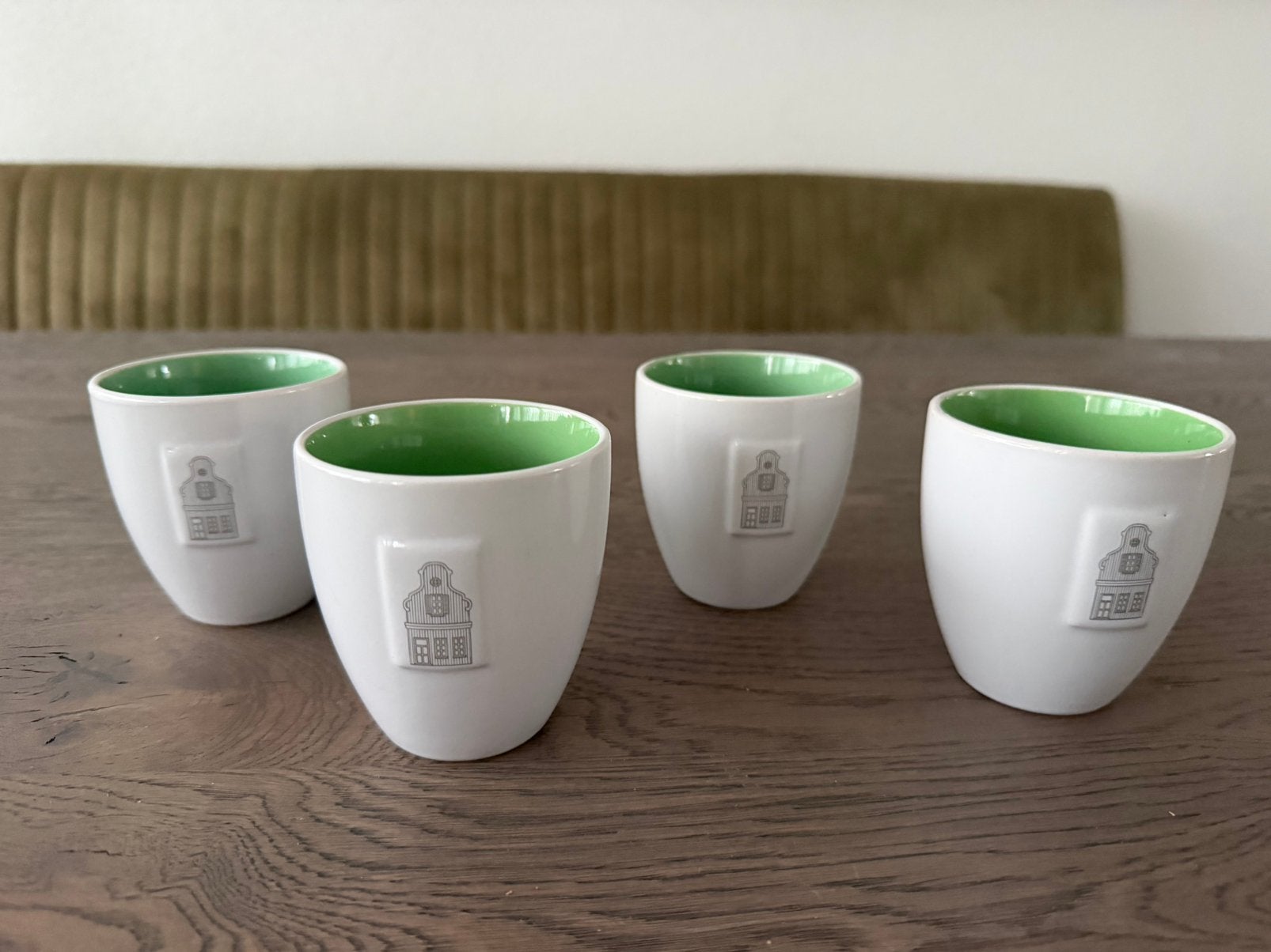 Douwe Egberts Koffie mokjes  Hollandse Huisjes, Huis en Inrichting, Keuken | Servies, Nieuw, Ophalen of Verzenden, Overige stijlen