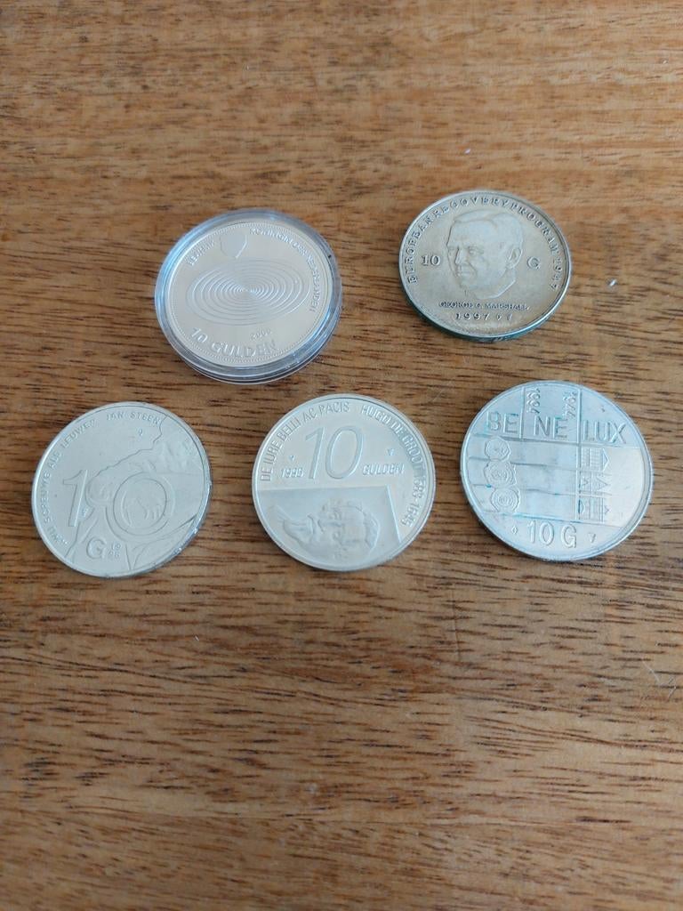 ZILVEREN 10 GULDENS BEATRIX, Postzegels en Munten, Munten | Nederland, Ophalen of Verzenden, Koningin Beatrix, 10 gulden