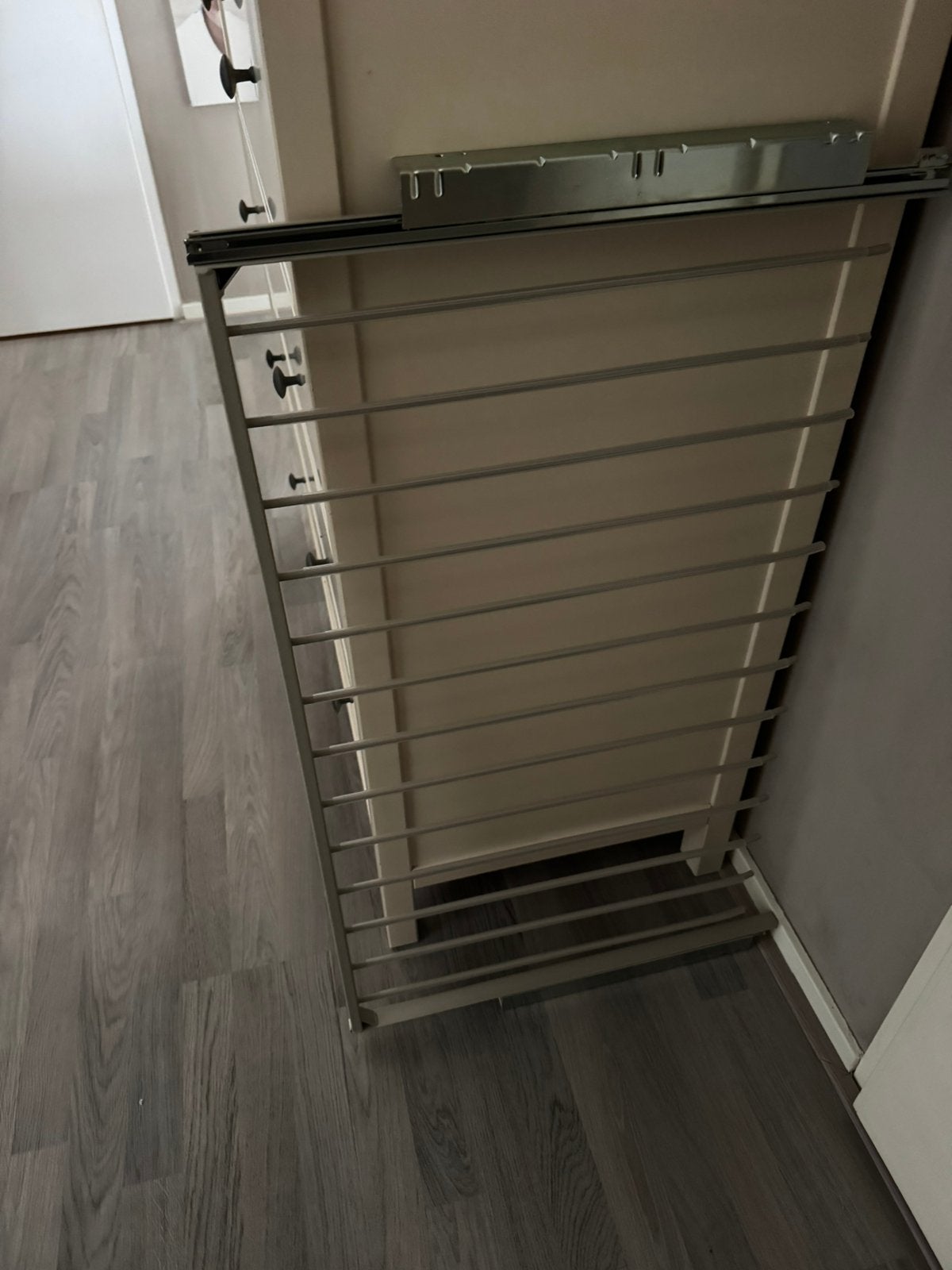 Ikea Pax uitschuifbaar broeken rek, Ophalen, 200 cm of meer, 50 tot 100 cm, Zo goed als nieuw