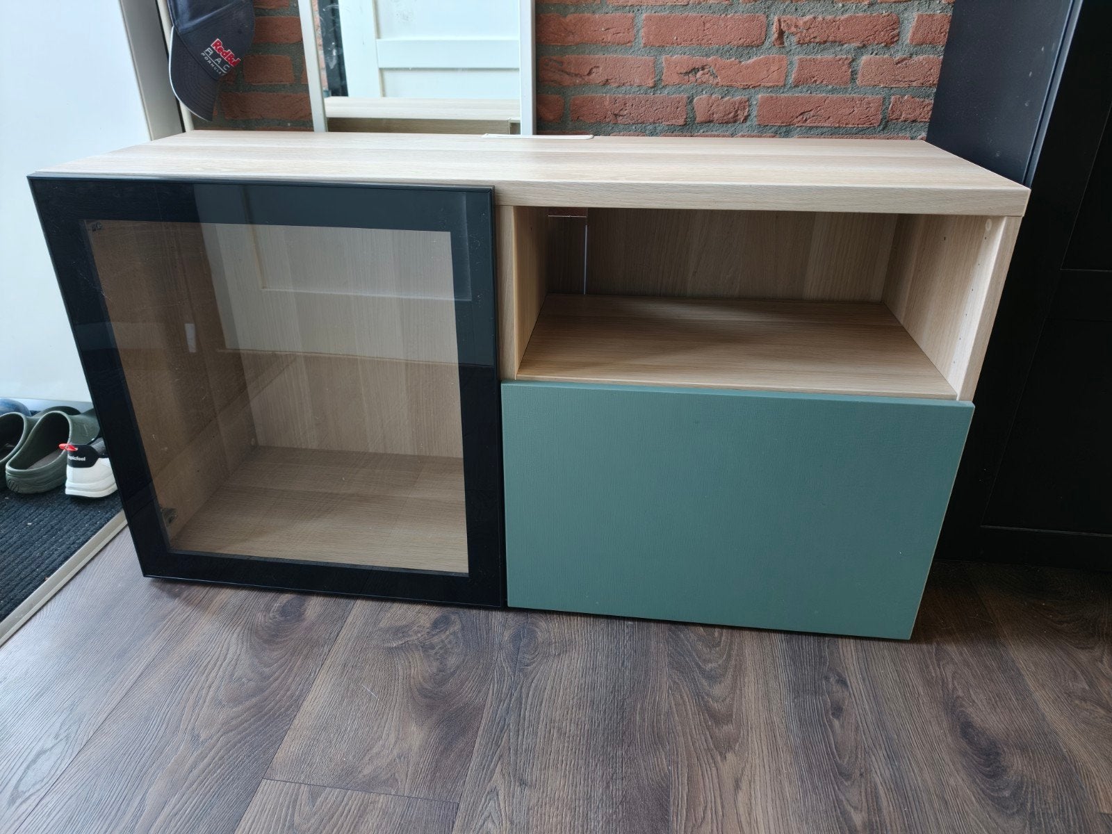 Ikea Besta TV meubel, Ophalen, Gebruikt, 100 tot 150 cm, Minder dan 100 cm