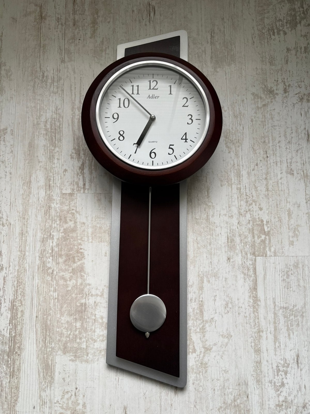 Wandklok Quartz, Huis en Inrichting, Woonaccessoires | Klokken, Ophalen, Gebruikt, Analoog, Wandklok