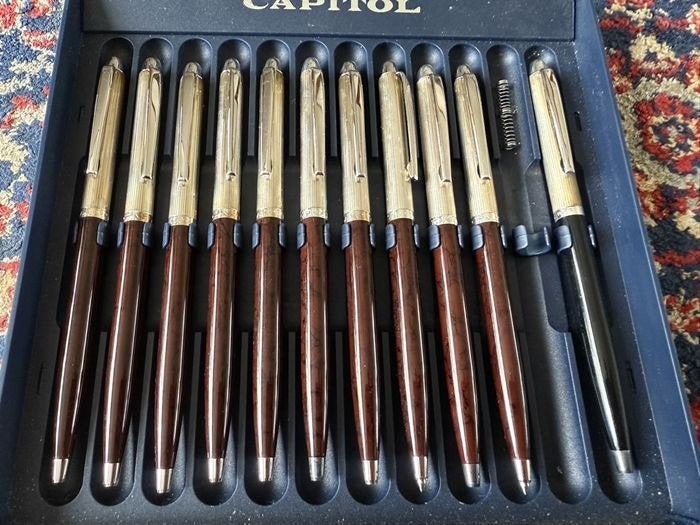 Capitol Balpenen met een 925 Zilveren Dop, Nog 11., Overige merken, Nieuw, Met doosje, Ophalen of Verzenden