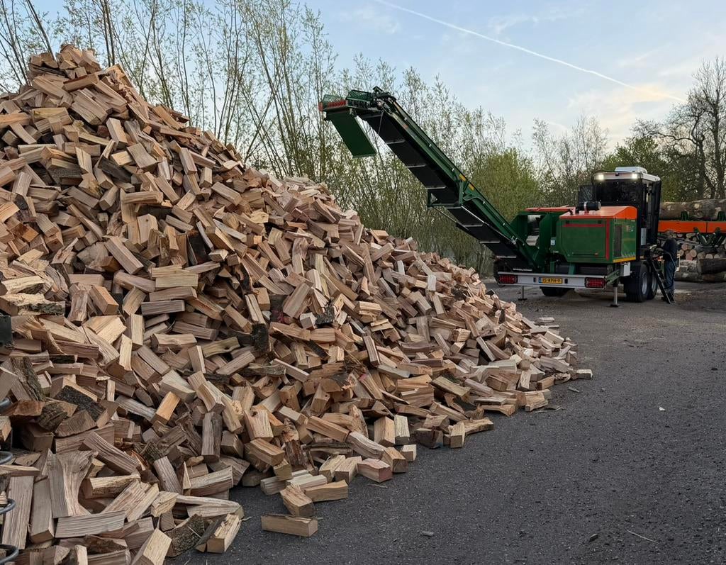 🪵 Haardhout 1,2m3 €220 Gratis bezorgd 50km rond Amsterdam, Tuin en Terras, Haardhout, Minder dan 3 m³, Ophalen of Verzenden, Eikenhout