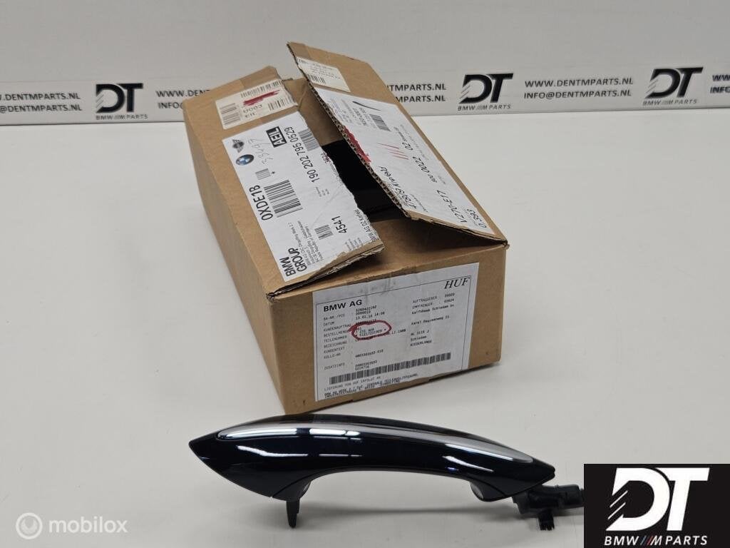 Deurgreep linksachter BMW F10 F11 F01 F07 F13 51217249977, Nieuw, Ophalen of Verzenden