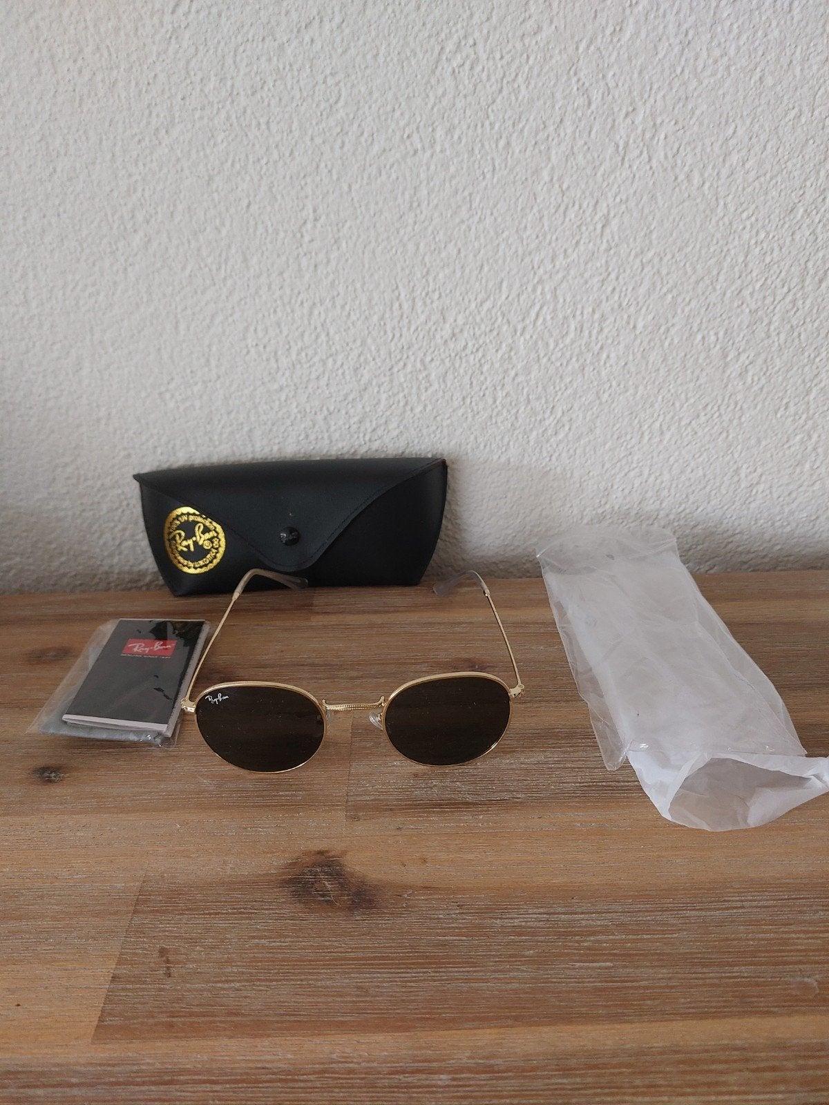 Nieuwe Ray-Ban Round Metal zonnebril, Ophalen of Verzenden, Nieuw, Zonnebril, Ray-Ban