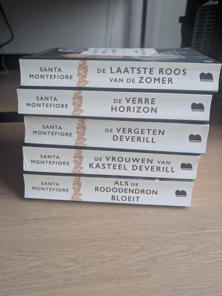 Santa Montefiore boeken - 5-delige set, Boeken, Ophalen of Verzenden, Gelezen, Santa Montefiore, Nederland