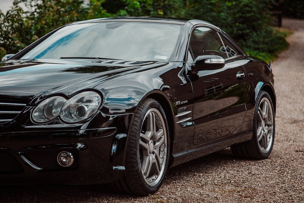Mercedes-Benz SL 65 AMG (R230) - BTW auto, Auto's, Automaat, Euro 5, Achterwielaandrijving, Zwart
